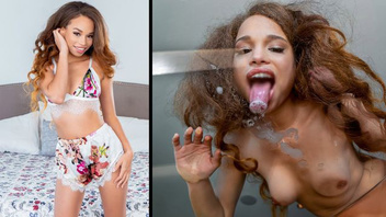 Латинская кошечка пришла к своему парню для хорошего траха и получила его