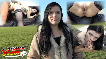 Развел брюнетку  на домашний  любительский кастинг