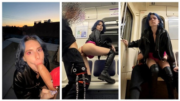 Везде хочу драть свою шлюшку