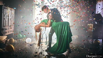 Рыженькая самка в порнухе