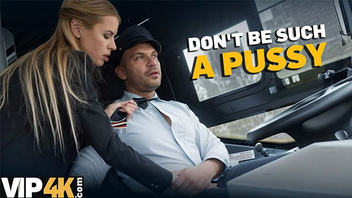 В автобусе выебали  красивую телку