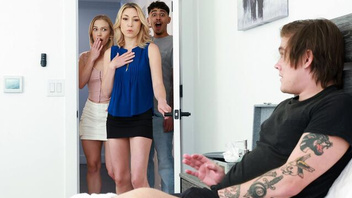 Устроили отличный групповой секс вчетвером