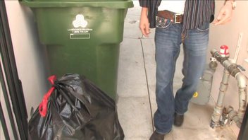 Горячая штучка из мусорного пакета